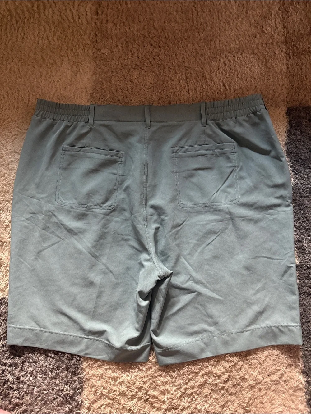 Women's Athletic Stretch Shorts - Sage Green